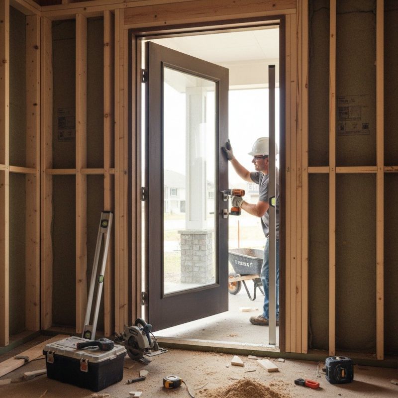 Local Exterior Door Installation pros at work