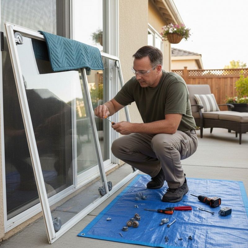 Sliding Glass Door Repair in Conroe, TX