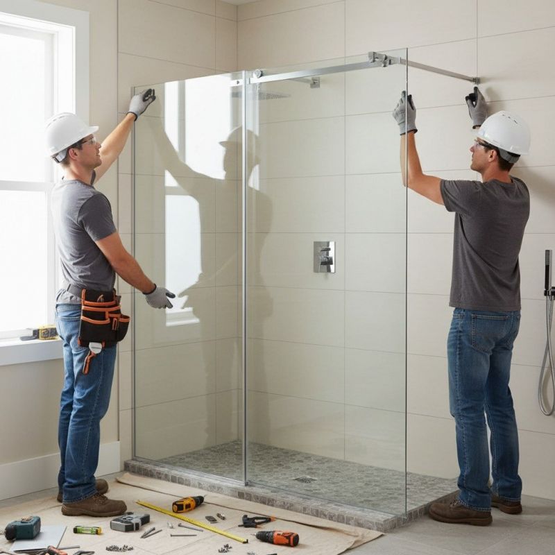 Glass Shower Door Replacement in Denver County, CO